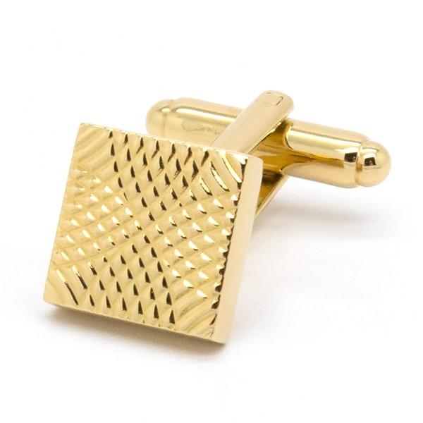 ルイファグラン カフス Louis FAGLIN ゴールド スクエア カフスボタン