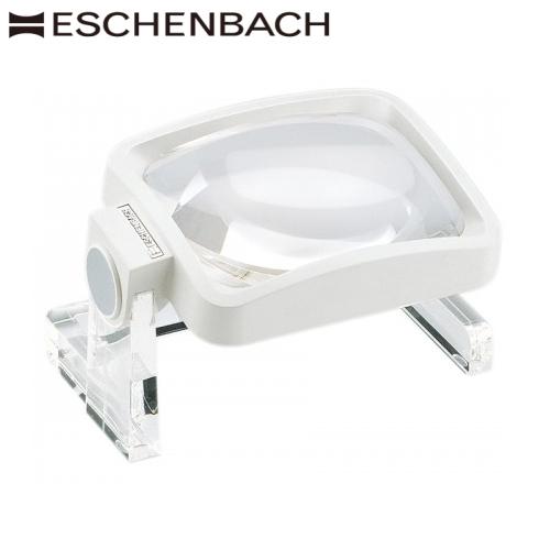 ドイツ エッシェンバッハ ルーペ 2.8倍 3.8倍 75x100mm 正規品 大口径 大きい 置き型ルーペ 拡大鏡 虫眼鏡 虫めがね 天眼鏡 新聞 読書 デスクリーダールーペ