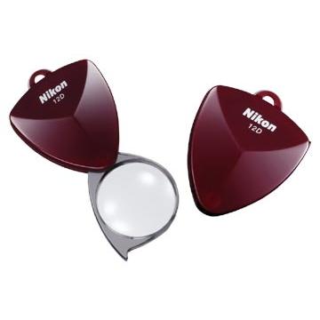 希少価値 Nikon ニコン 携帯用3倍ルーペ 12D 日本製 antique