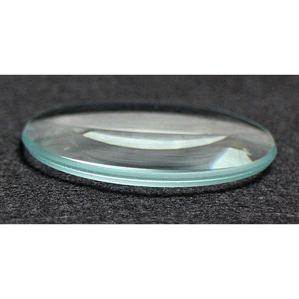 日本製凸レンズ ガラスレンズ ルーペ 拡大鏡 約3倍 約63mm 工作 パーツ