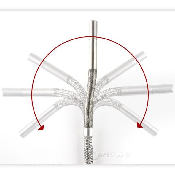 φ5.5mm 3R-WFXS03/3R-FXS050用 先端可動式オプションケーブル 1.2m 内視鏡用 ケーブル 点検 配管 送料無料の画像