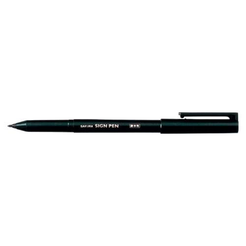 水性ペン 黒 サクラクレパス サインペン WK-S#49 細字 4901881867897