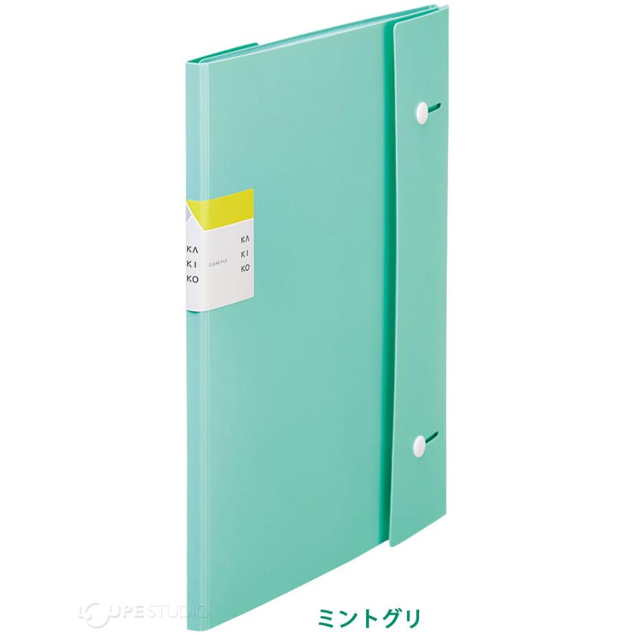 ファイル クリアーファイル A3 カキコ ジャバラタイプ 収納 整理