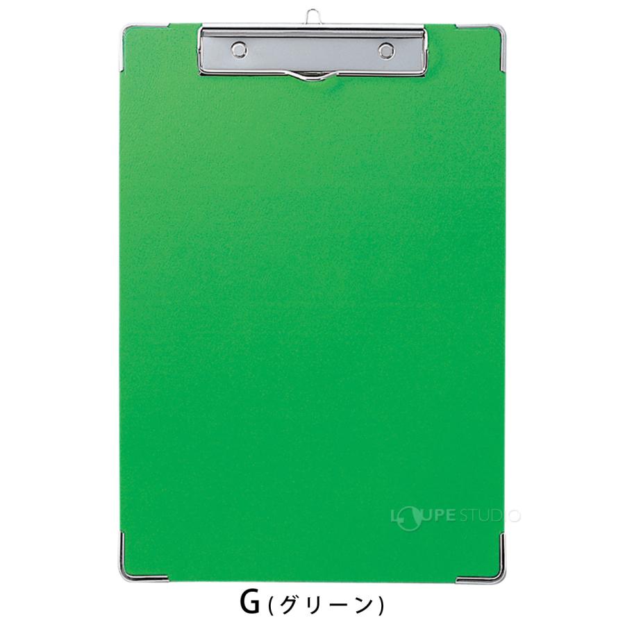 バインダー クリップボード A4 カラー用箋挟み 文具 シンプル 縦長