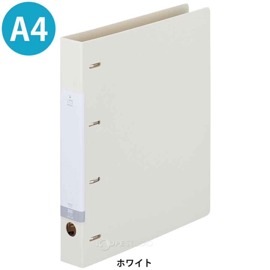 リングファイル A4 リヒトラブ 4穴 ファイル リクエスト D型リング