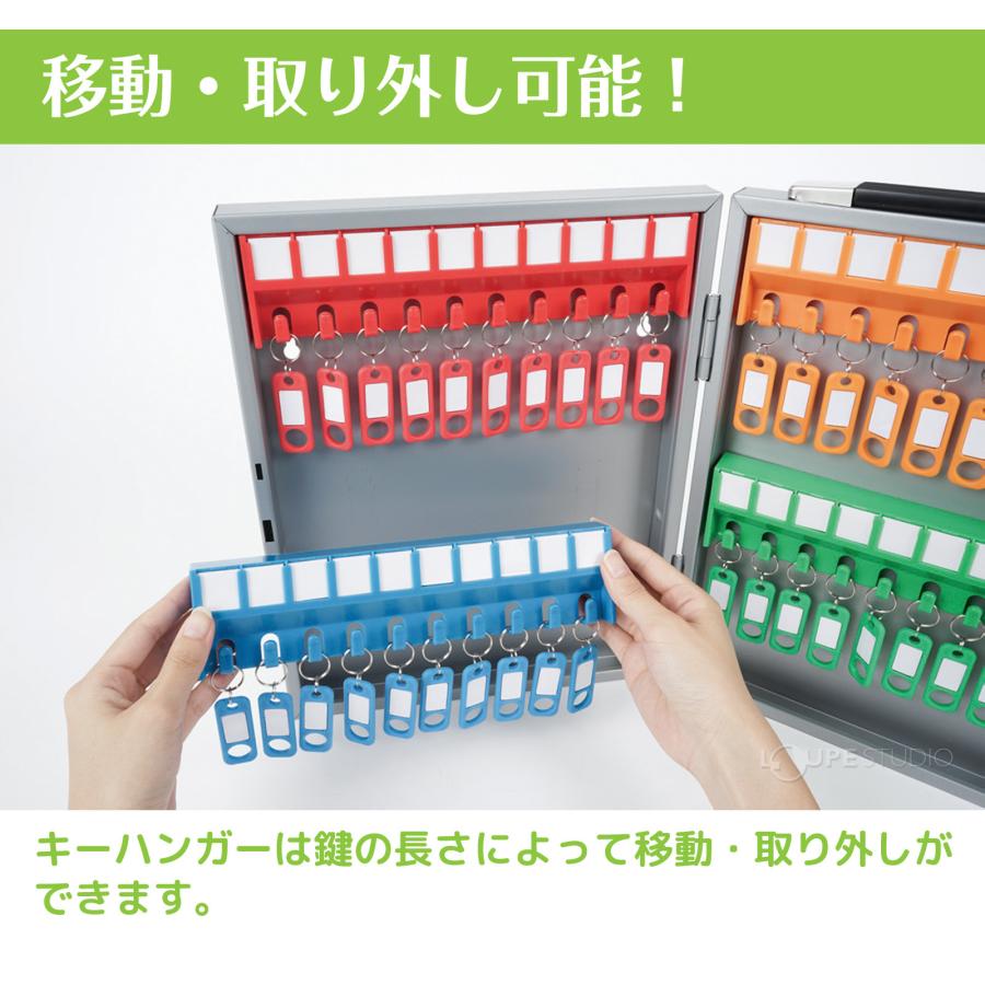 キーボックス 壁掛け 鍵 カール 防犯用品 共有 複数 貴重品 保管 安全