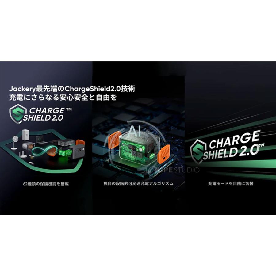 ジャクリ ポータブル電源 900 JE-900A 非常用 バックアップ 960Wh 1500Wの画像