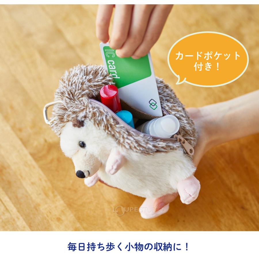 キングジム ポーズー クッション ポーチ カラビナ付き Pouzoo