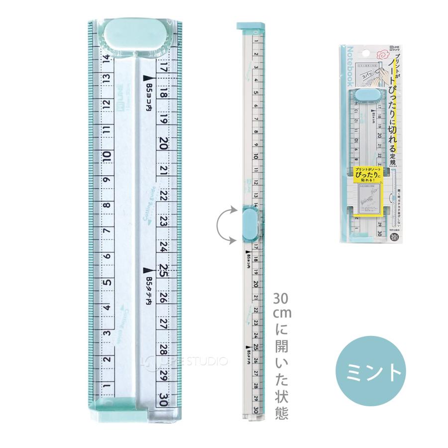 定規 ものさし 30cm カッター 紙 プリント用紙 切る 文具 学校 定規 ものさし 30cm カッター 紙 プリント用紙 切る 文具 学校