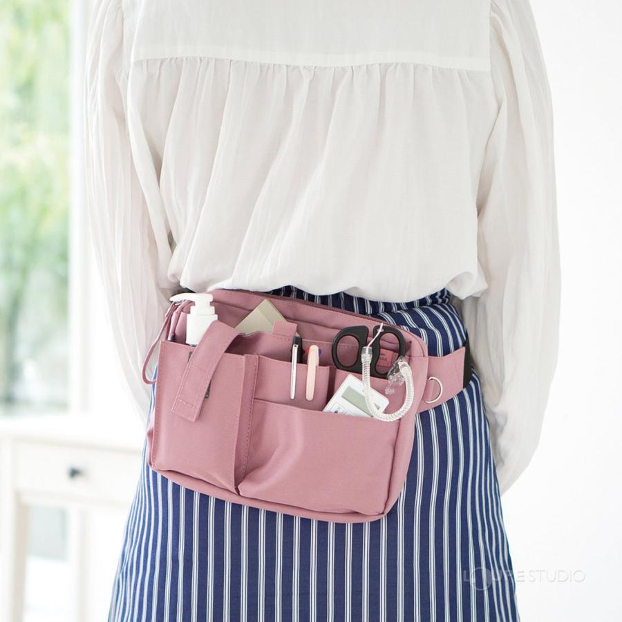 ウエストポーチ ナースポーチ バッグ 収納 大容量 女性 作業 道具