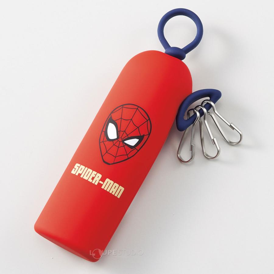 MARVEL スリム キーケース 子供 大人 鍵 収納 持ち運び 小学生