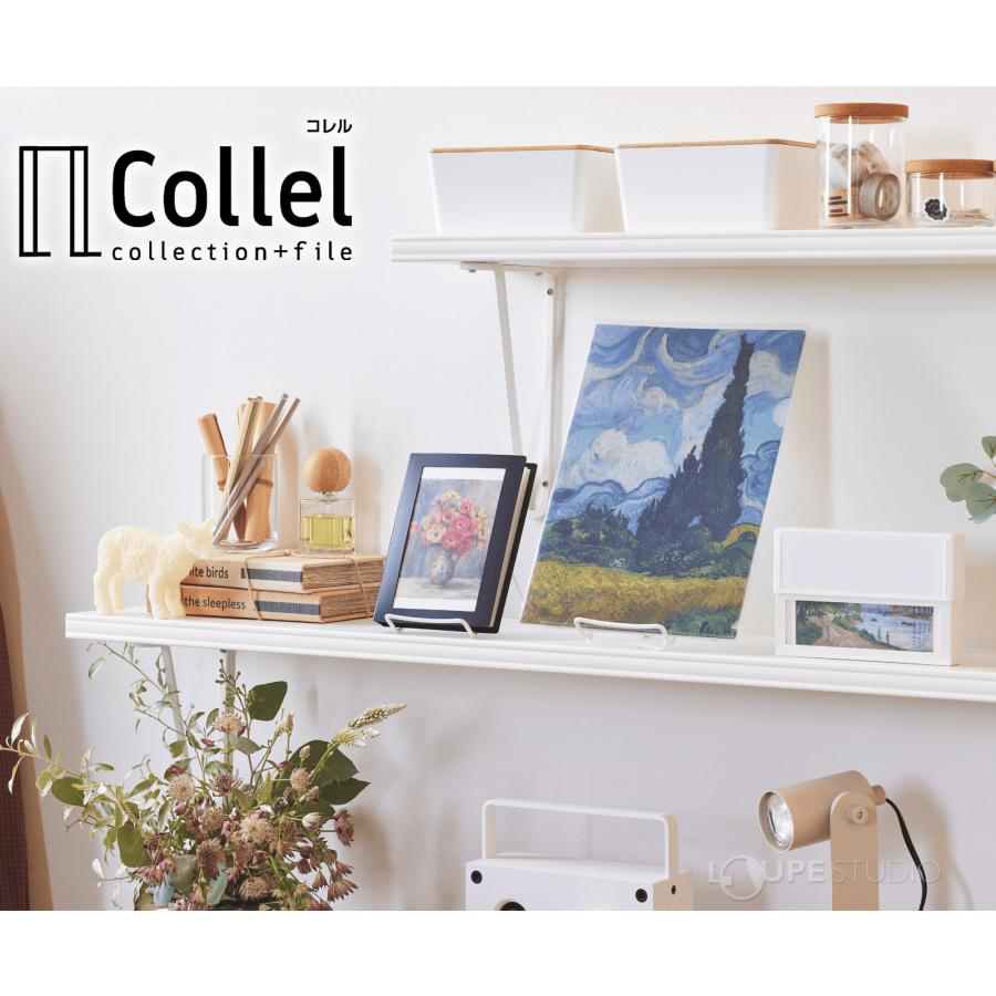 Collel コンパクトストレージケース A6 ポストカード60枚 小物入れ