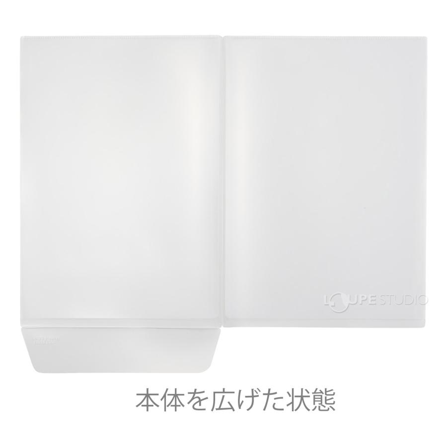 Collel クリアファイルカバー 3枚パック A4 リヒトラブ 文具 収納 保護