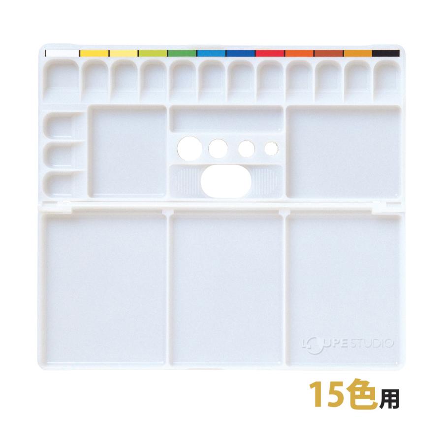 ぺんてる Pentel パック入り ぺんてるパレット 15色シール付 絵の具