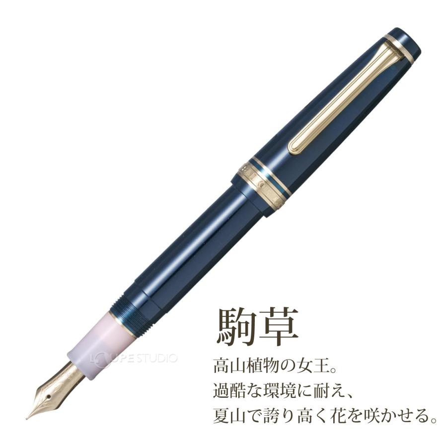 万年筆 プレゼント 高級 ペン 21金 SHIKIORI ―四季織― 山水 中細
