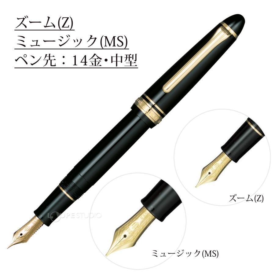 万年筆 プレゼント 高級 ペン 14金 ズーム ミュージック プロフィット