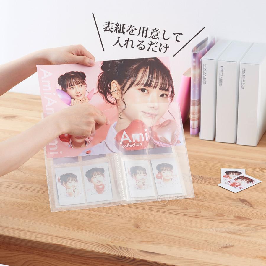 【割引値下げ不可】 なまはむこチェキ＆アルバムセット(特典フォトブック付) 推し活 アルバム チェキアルバム A4 32ポケット クリア 透明