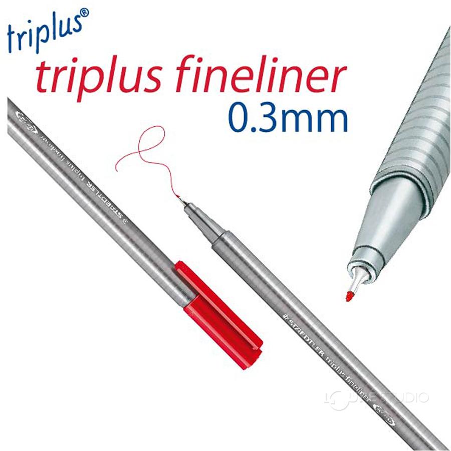 ステッドラー (STAEDTLER) トリプラス ファインライナー 0.3mm 細書き