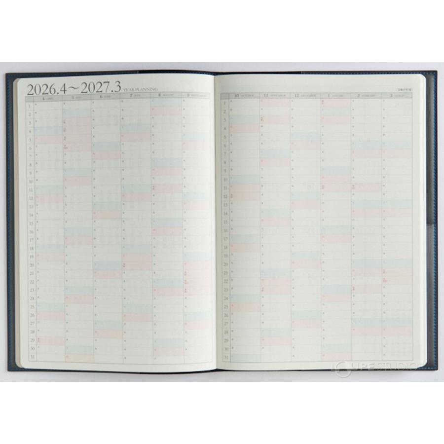 高橋書店 手帳 2026 4月始まり デスクダイアリー カジュアル