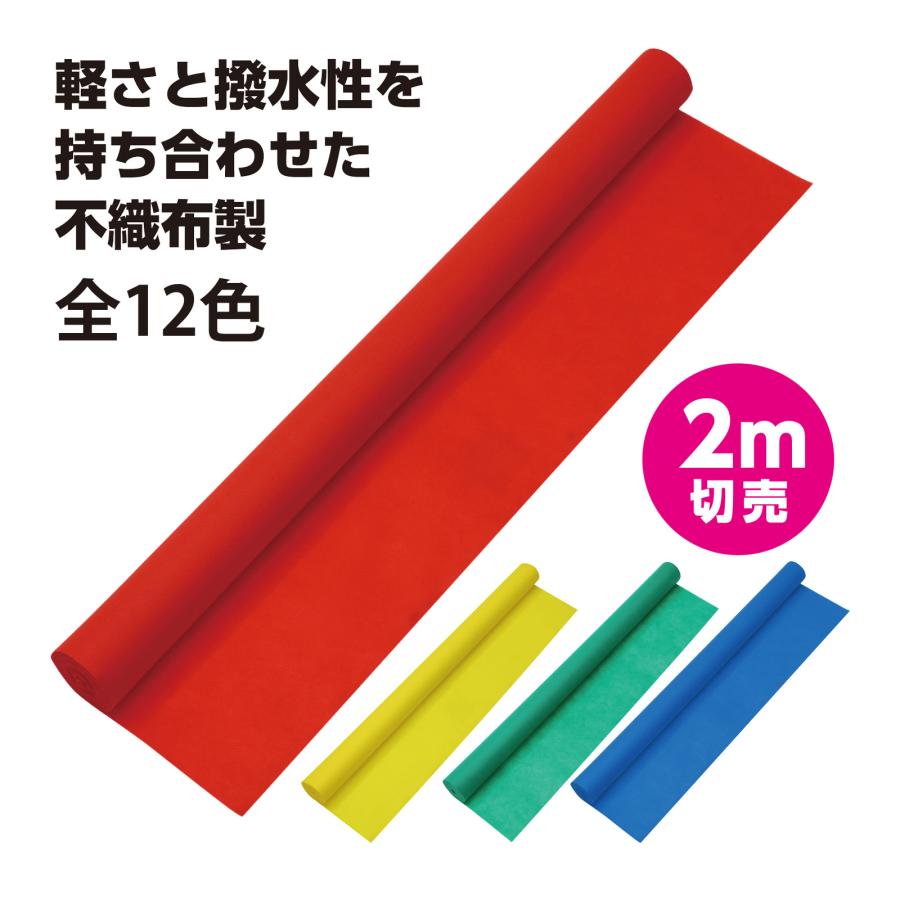 カラー 不織布 ロール 2m 切り売り 制作素材 子供用 キッズ 手作り 運動会 学芸会 マスク生地 布マスク zoom 背景 動画 撮影 クリスマス  :atc-01087:ルーペスタジオ - 通販 - Yahoo!ショッピング