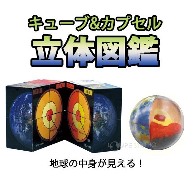 惑星キューブ 地球の内側制作キット 地球の内側 惑星 立体図鑑 理科 科学 小学生 学習 宿題 自由研究 Atc ルーペスタジオ 通販 Yahoo ショッピング