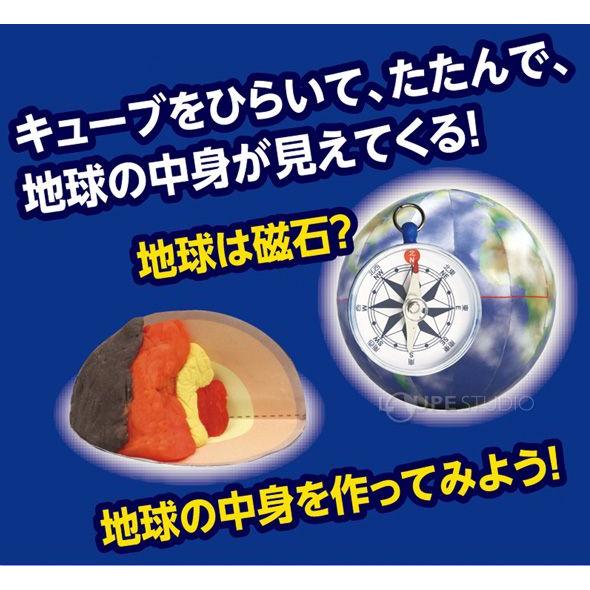惑星キューブ 地球の内側制作キット 地球の内側 惑星 立体図鑑 理科 科学 小学生 学習 宿題 自由研究 Atc ルーペスタジオ 通販 Yahoo ショッピング