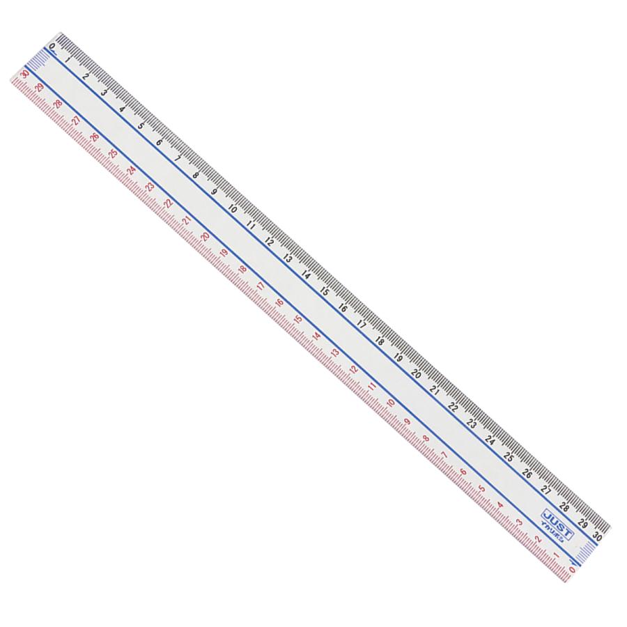 ジャスト定規 30cm ゼロスタート 定規 さし サシ 文具 事務用品 クリスマスプレゼント Atc ルーペスタジオ 通販 Yahoo ショッピング