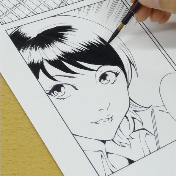 呉竹 漫画ブラック マンガ ブラックインク 60ml CE100-6 画材 美術