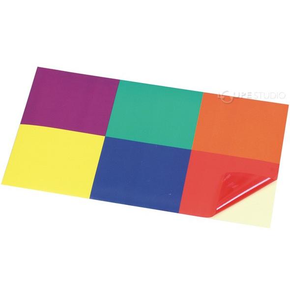 ステンドシール 6色 ステンドグラス シール ステンドガラス 材料 セロファン カラー セロハン 学校教材 子供 小学生 工作 図工 クリスマスプレゼ Atc ルーペスタジオ 通販 Yahoo ショッピング