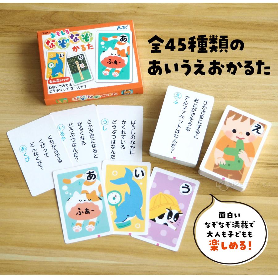 おもしろなぞなぞかるた かるた カルタ カードゲーム 幼児 子供 こども