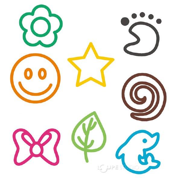 ハッピースタンプマーカー 8色 お絵かき マジック スタンプ ペン 知育玩具 おもちゃ 3歳 4歳 幼稚園 保育園 室内 Atc ルーペスタジオ 通販 Yahoo ショッピング