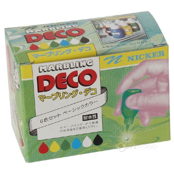 マーブリング デコ6色セット ベーシックカラー マーブリング用絵の具 マーブリングセット 絵の具 塗料 工作 小学生 自由研究 図工 画材 美術 学校 Atc 081 ルーペスタジオ 通販 Yahoo ショッピング