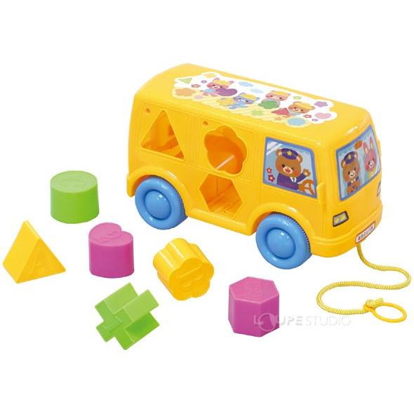 なかよしバスブロック おもちゃ ブロック パズル 知育玩具 子供 キッズ 幼稚園 保育園 室内 Atc 08272 ルーペスタジオ 通販 Yahoo ショッピング