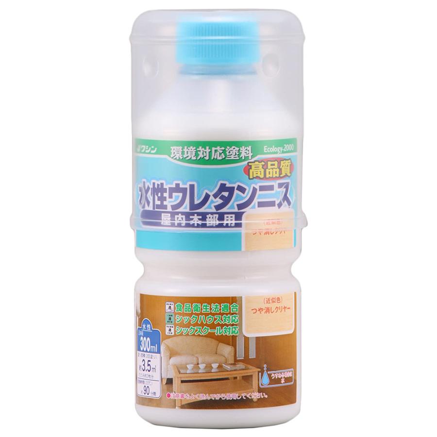 水性ウレタンニス 透明クリアー 300ml 画材 美術 図工 工作 木工 学校