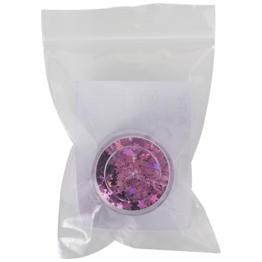 ホログラム グリッター星 3mm ピンク 工作 図工 かわいい 女のコ キラキラ レジン ネイル パーツ スライム アート 絵 画材 貼る Atc 093 ルーペスタジオ 通販 Yahoo ショッピング