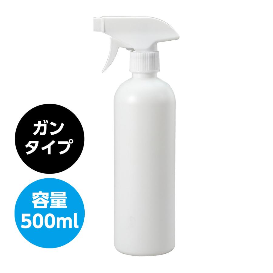 スプレーボトル アルコール対応 スプレー容器ガンタイプ 500ml スプレーガン アルコール消毒液 おしゃれ 詰め替え容器 Atc ルーペスタジオ 通販 Yahoo ショッピング