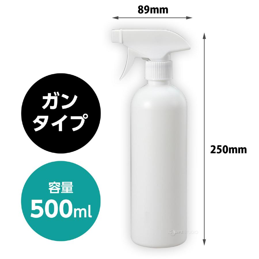 スプレーボトル アルコール対応 スプレー容器ガンタイプ 500ml スプレーガン アルコール消毒液 おしゃれ 詰め替え容器 Atc ルーペスタジオ 通販 Yahoo ショッピング