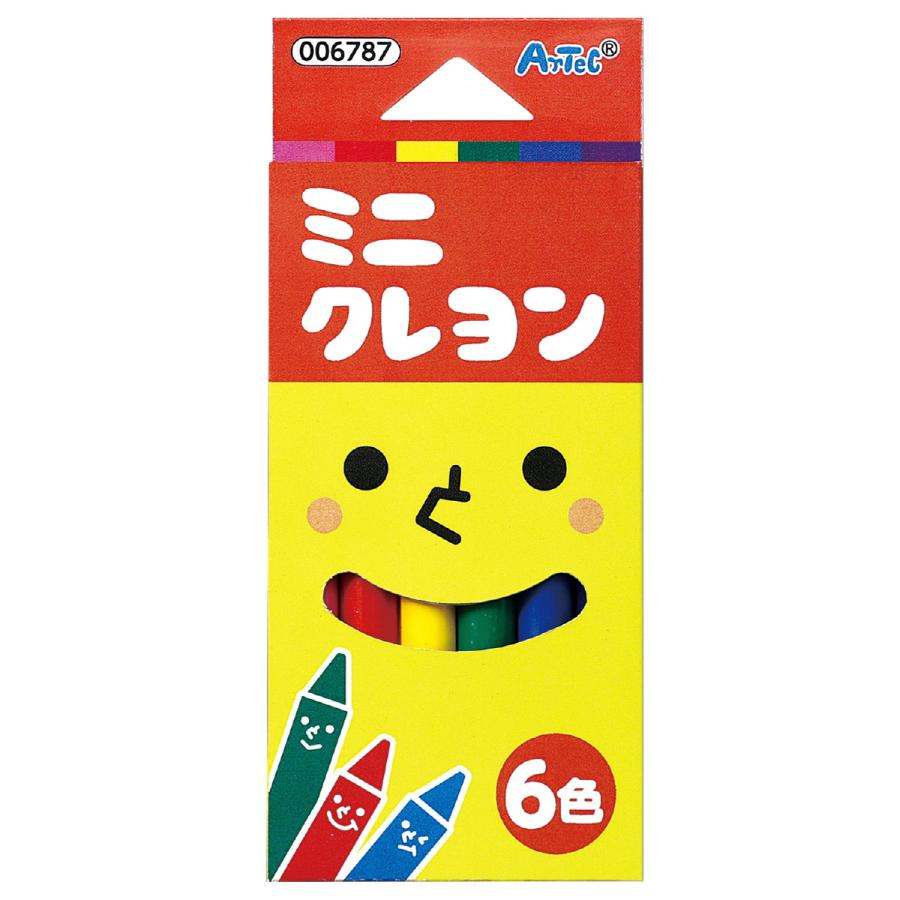 ミニクレヨン 6色 知育玩具 おもちゃ くれよん 文具 お絵かき 子供 幼稚園 保育園 室内 景品 Atc ルーペスタジオ 通販 Yahoo ショッピング