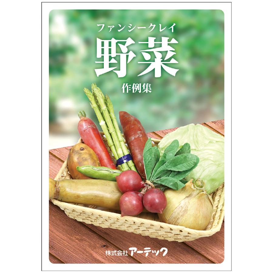 野菜 作例集 ファンシークレイ 粘土 美術 工作 図工 学校教材 作り方 作品 本 小学生 中学生 Atc ルーペスタジオ 通販 Yahoo ショッピング