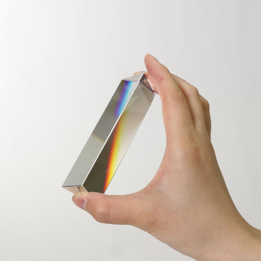 三角プリズム プリズム 光 実験 理科 子供 小学生 自由研究 太陽光 知育玩具 おもちゃ Atc ルーペスタジオ 通販 Yahoo ショッピング