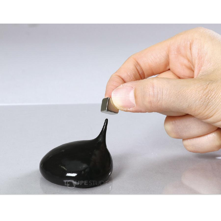 磁石粘土 磁石にくっつく粘土 ブラック 黒 ねんど 砂鉄入り マグネット 玩具 おもちゃ 室内 遊び 工作 自由研究 子供 小学校 Atc 096 ルーペスタジオ 通販 Yahoo ショッピング