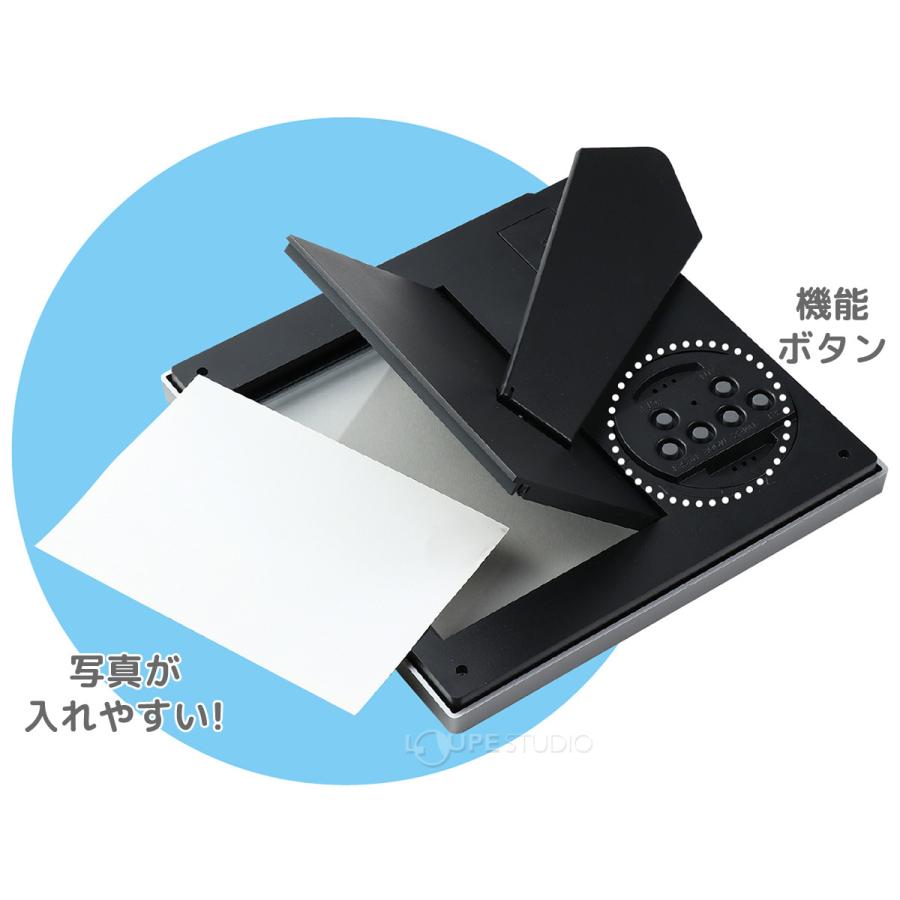 2WAYフォトフレームクロック 時計 横 縦 手作り オリジナル 写真立て