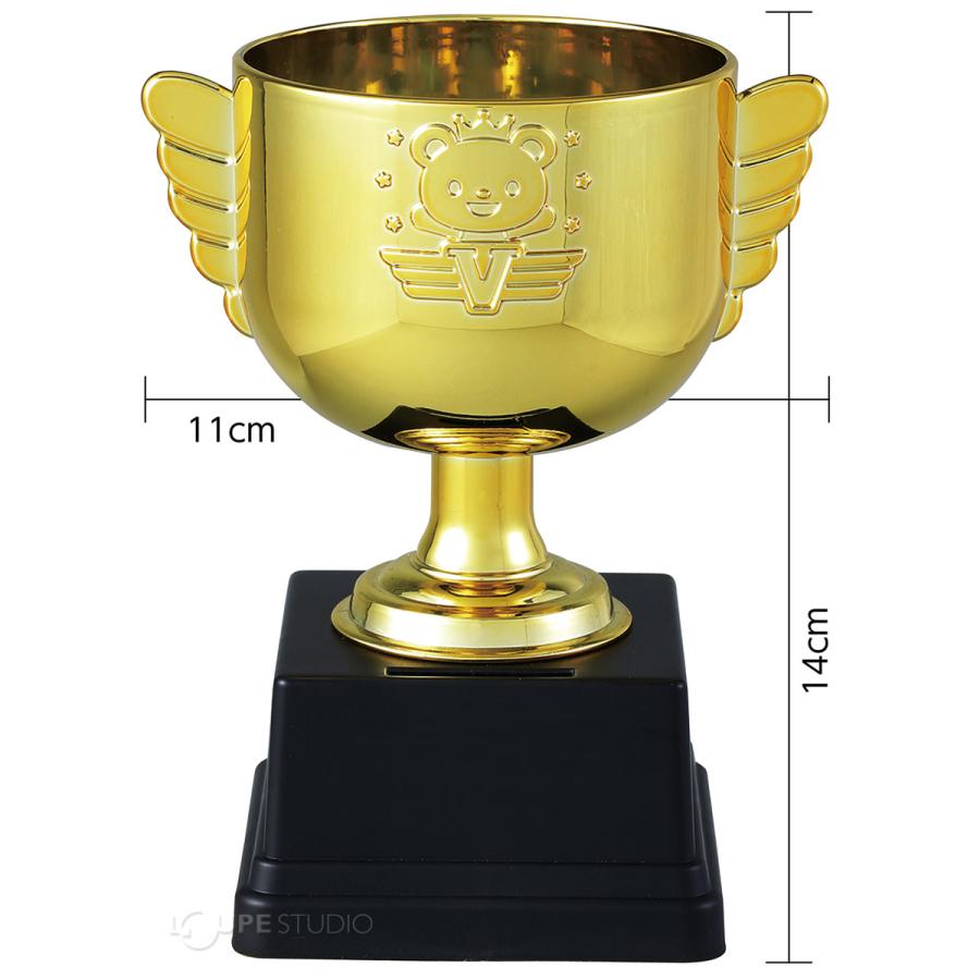 AJPC 優勝トロフィー 今一番人気のポーカー専用コンパクトトロフィーポーカー