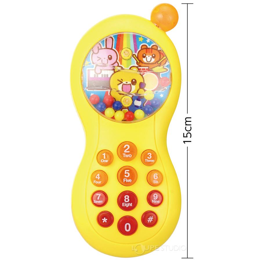 メロディサウンドフォン 電話型 音 の 出る おもちゃ 楽器 知育玩具
