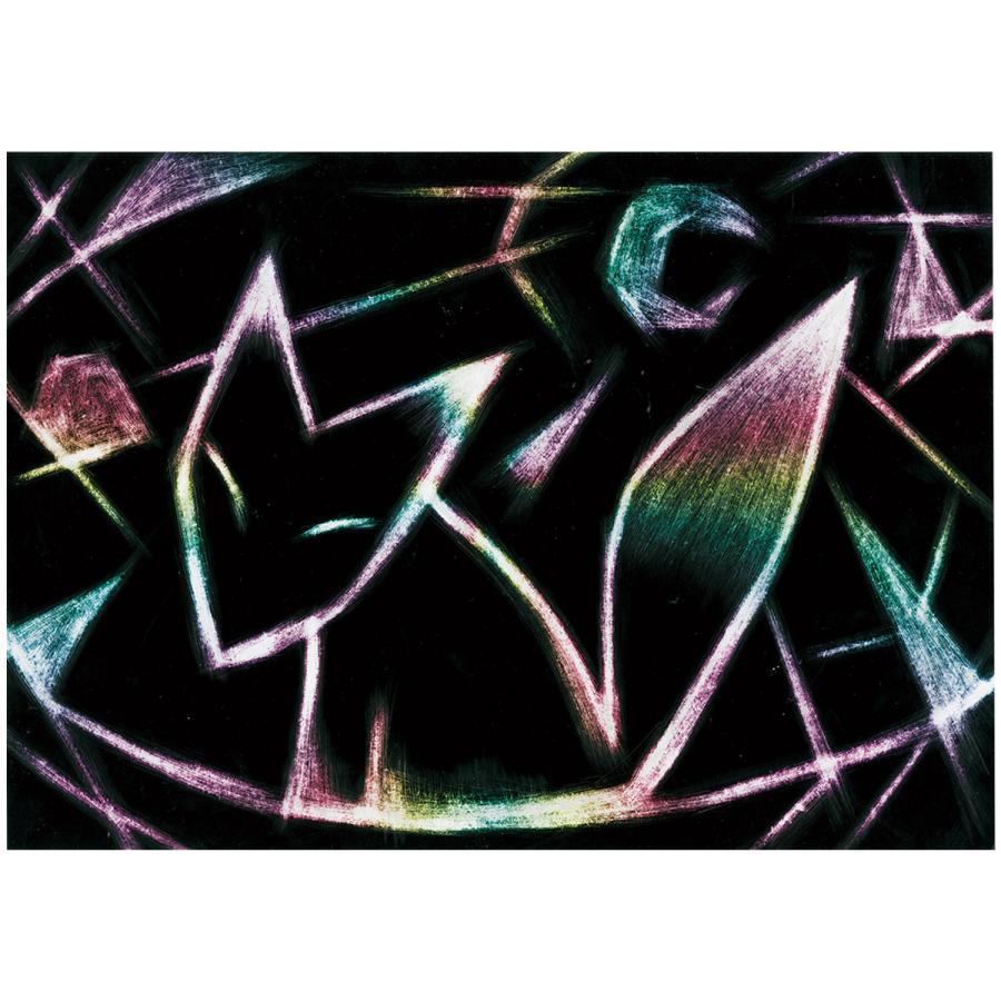 消しゴムスクラッチ 消してかく カラー A4 砂消しゴム 絵 工作 図工