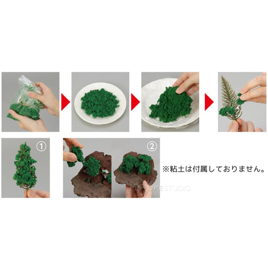 ジオラマ 工作キット 手作り 材料 素材 木 樹木 しげみつくる君 草木