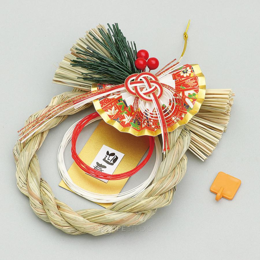 しめ縄 リース 本格しめ縄飾り 正月 飾り 玄関 壁掛け 迎春 オフィス
