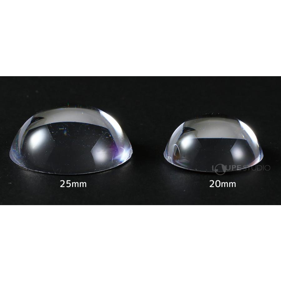 アクリルアイス クリアカボションパーツ 半球 20mm 20個 工作 材料