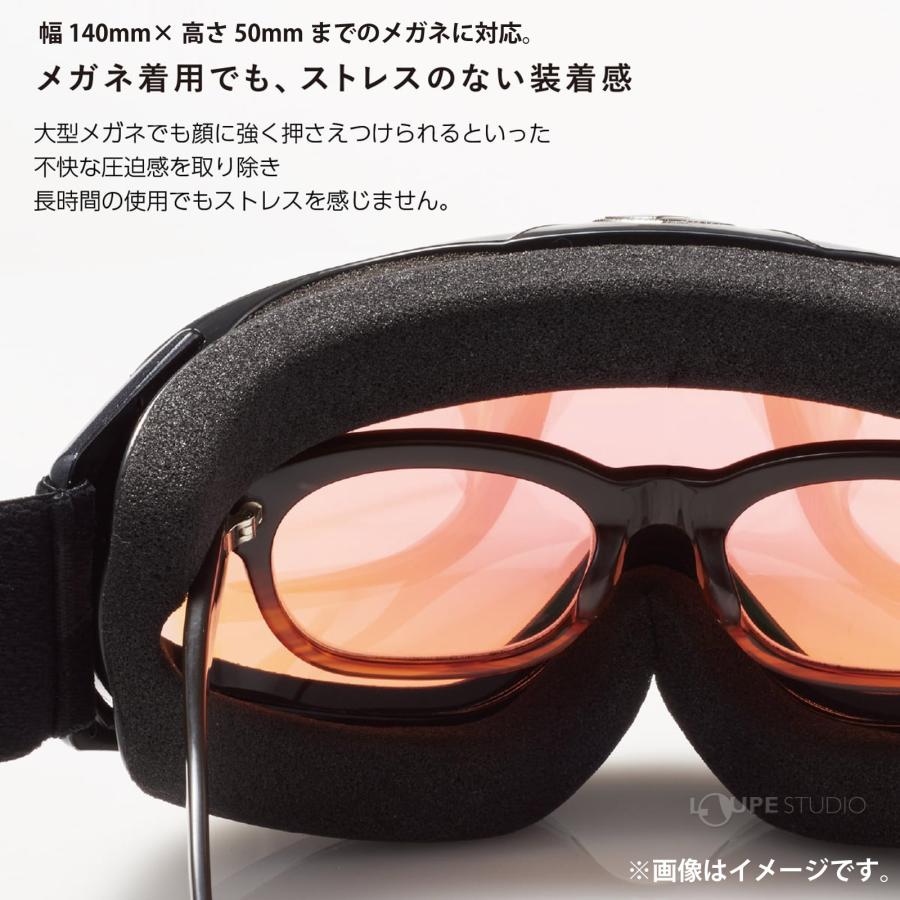 ゴーグル アックス 眼鏡対応 ダブルレンズ 曇り止め AX800-WCM スカイ