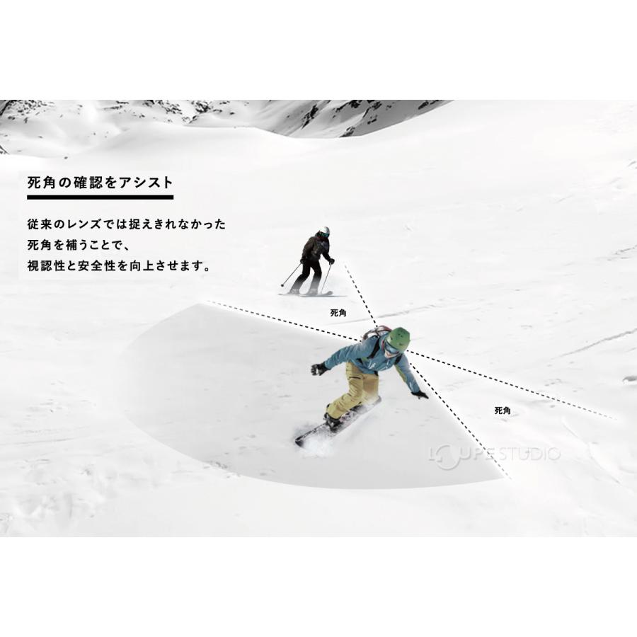 スノーゴーグル 眼鏡対応 ミラー スキー スノーボード AX899-WCM